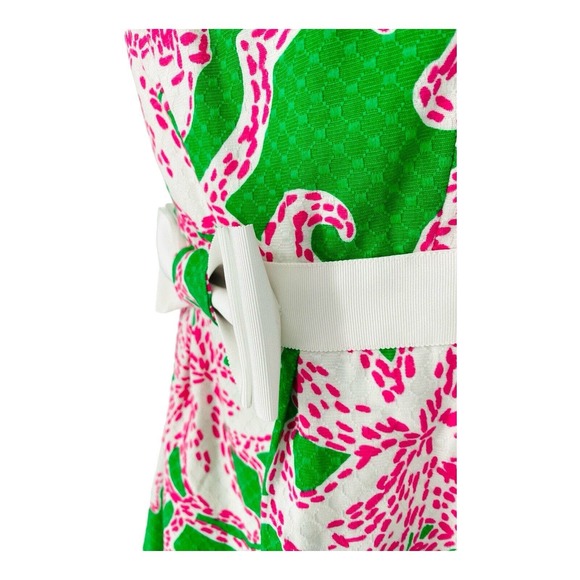 NEW $228 LILLY PULITZER Amberly Twinkle Floral Pink Pattern Strapless Dress Sz 2 - Picture 4 of 16